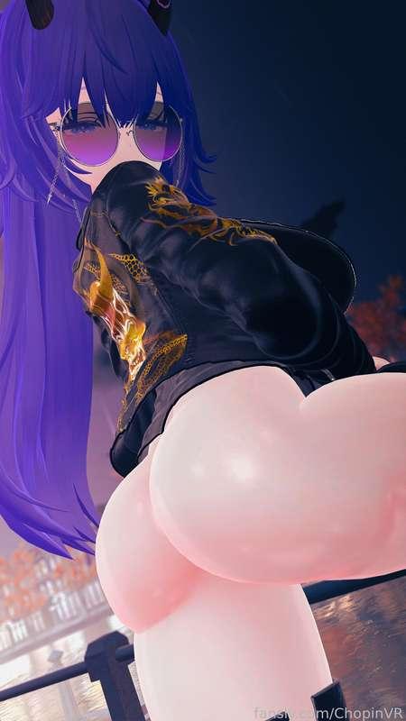 Mind if I sit on you? 💜


#vr #vtuber #anime #hentai #lewdtuber #fyp #boobs #butt