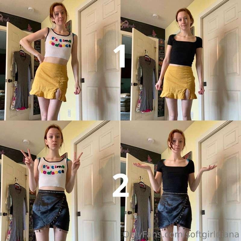 Next up: skirts! Any preference? Make sure to check out both..