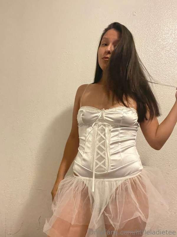 Photo shot in my white dress