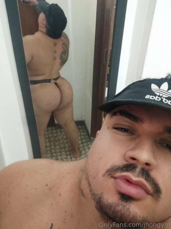 The reflection of my big ass