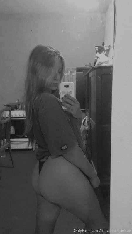 small and with big buttocks