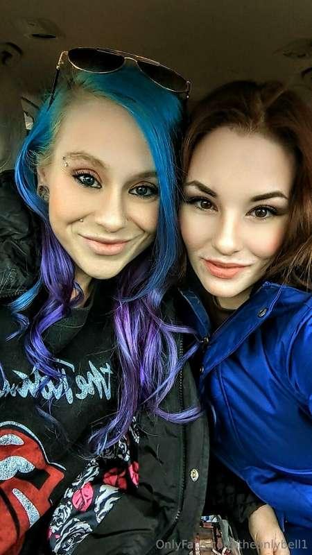 My bitch has arrived and we are heading to the adult store t..