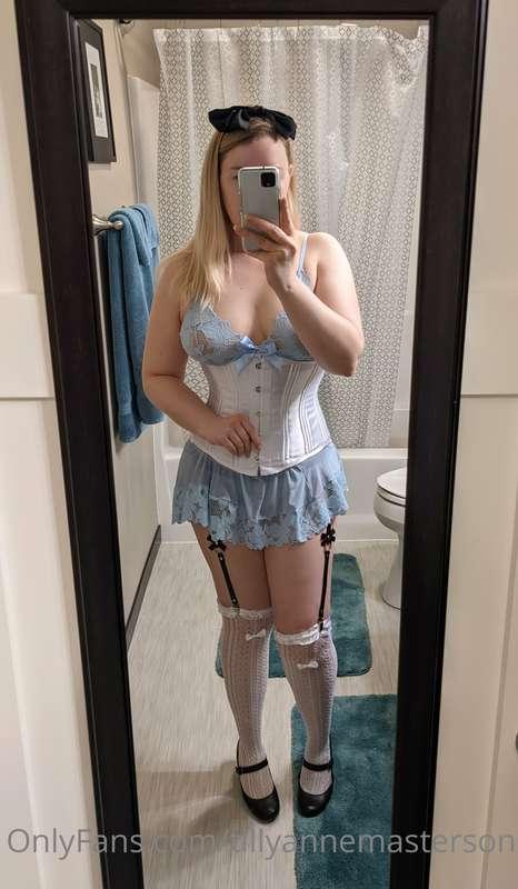 Had a couple alternative outfits for Wonderland that didn't ..