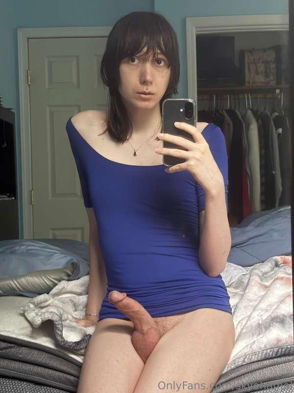 Blue dress set and booty too 