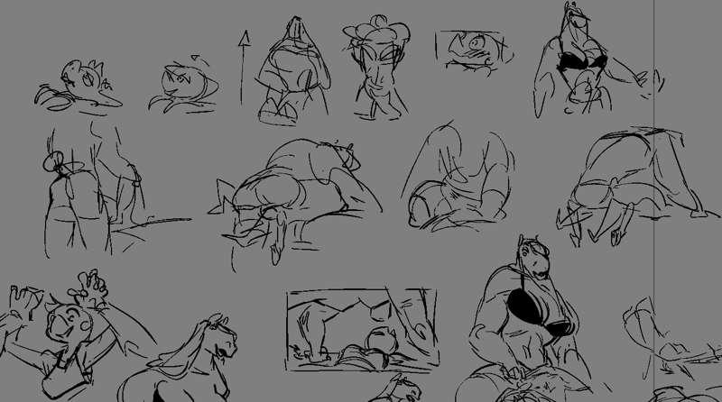 Thumbnails for next animation (1/2)