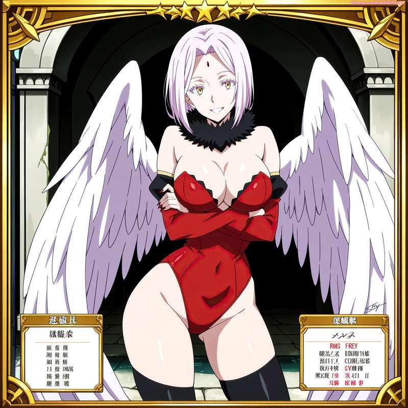 Lady Frey of That Time I Got Reincarnated as a Slime Sexy Poses [Gen 2.5]