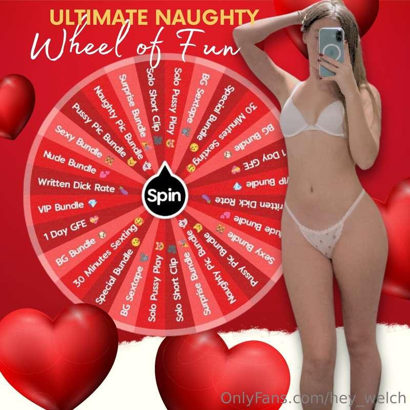 🛞 IT’S TIME TO SPIN THE WHEEL 🛞Hey there love!! Try this spi..