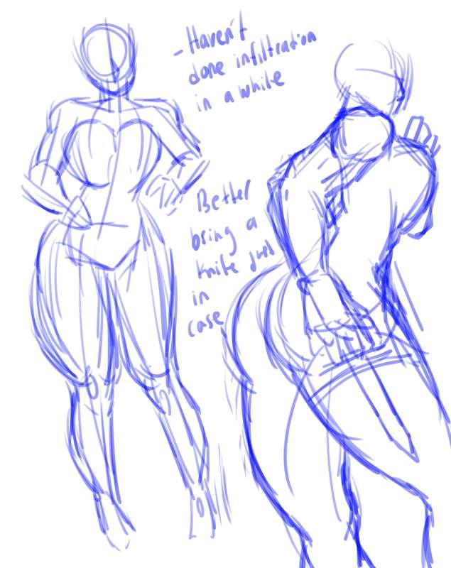 infiltration (sketch)