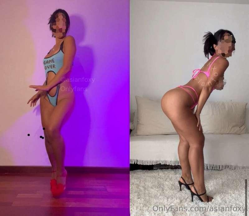 2x1! Your favorite asian stripper dancing for you while wear..