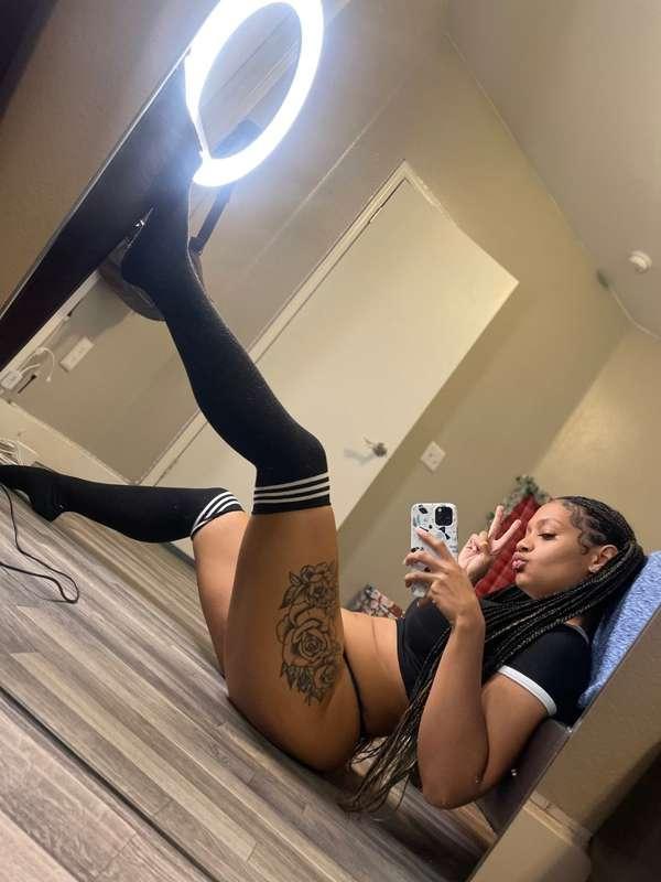 Are You Keeping The Thigh Highs On Or Taking Them Off When Y..