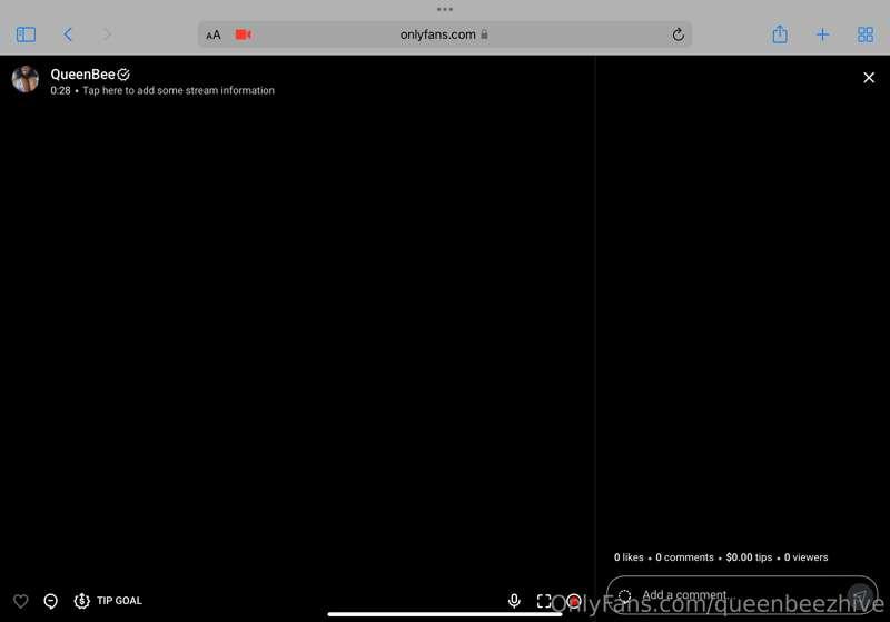 OF live stream is really trash 😡