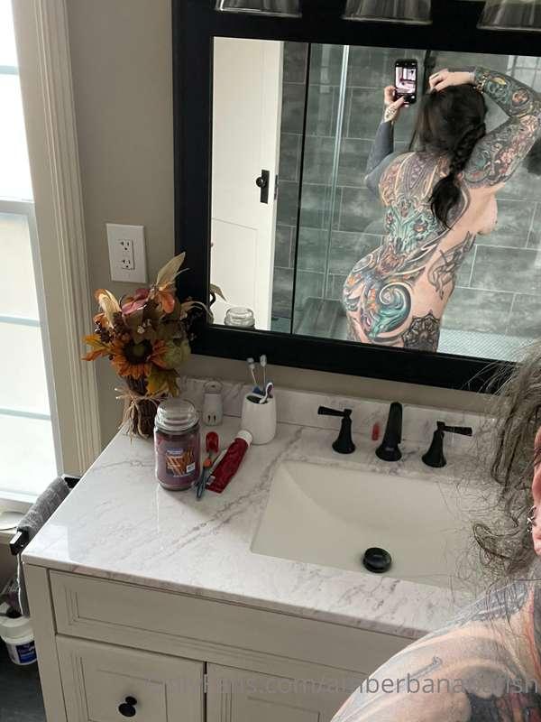 My bathroom is to die for…