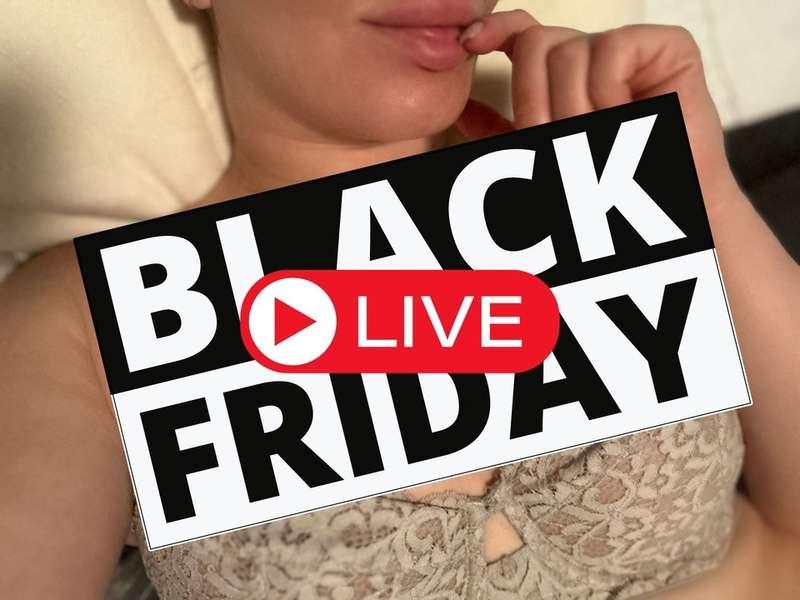 Going ✨ **LIVE** ✨ tomorrow for black Friday! who's coming?