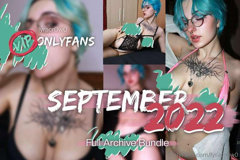 💖✨ @lyracr0w0-vip FULL September 2022 ARCHIVE BUNDLE! ✨💖
35+..