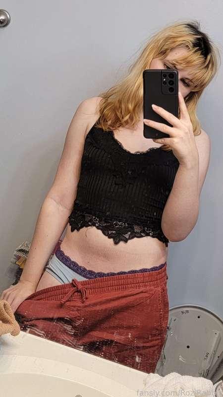 First time wearing boy shorts in a while. Still hot tho right?