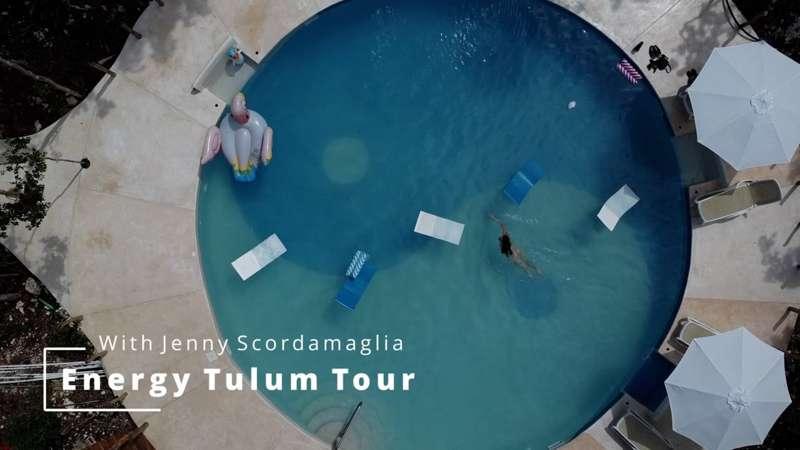 Video tour of Hotel Energy Tulum with Jenny Scordamaglia