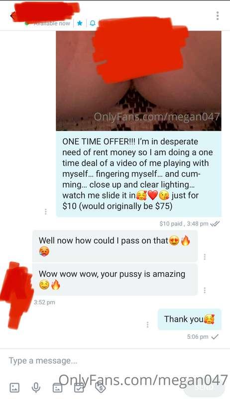 DM ME FOR THIS ONE TIME OFFER🥰 #nudes #offer #deal #pussy #s..