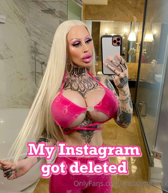 My Instagram got deleted!! Please share, please share, pleas..