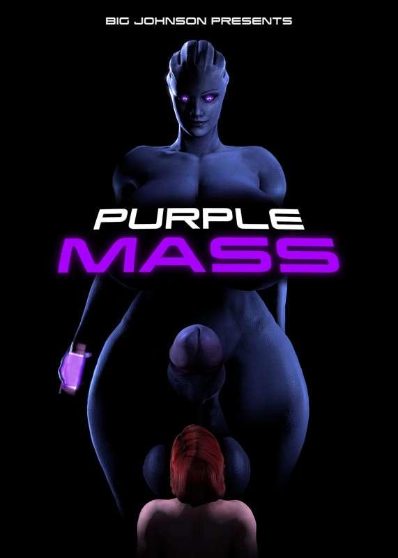 Purple Mass-poster - Lewd version