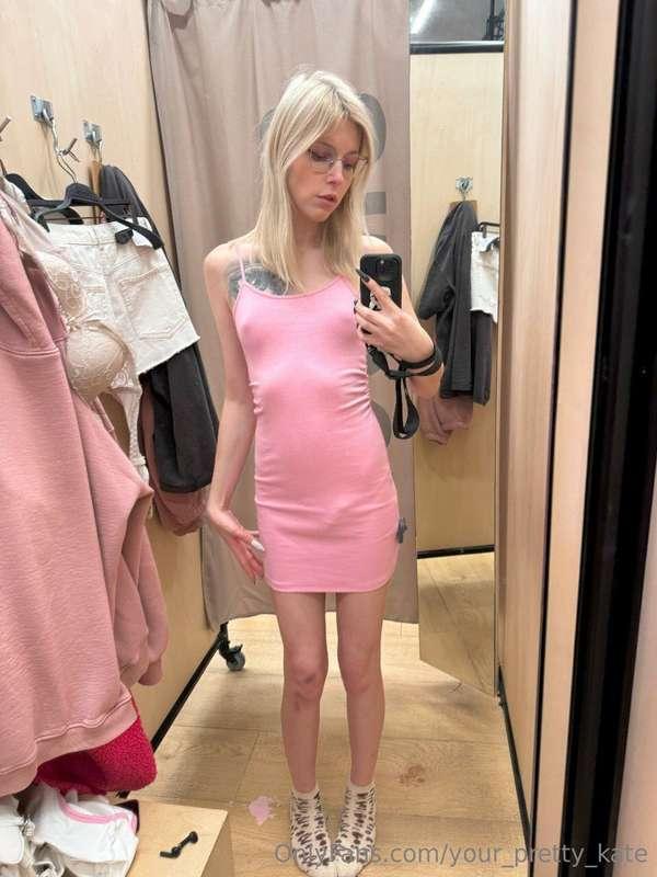 Just been trying out new stuff in clothes shop, what do you ..