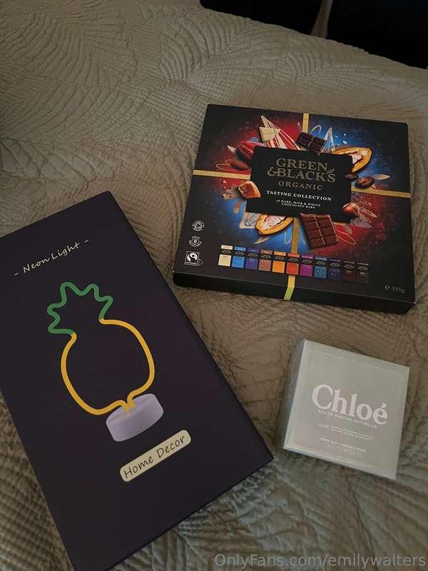 Thank you so much for my birthday gifts you know who you are..
