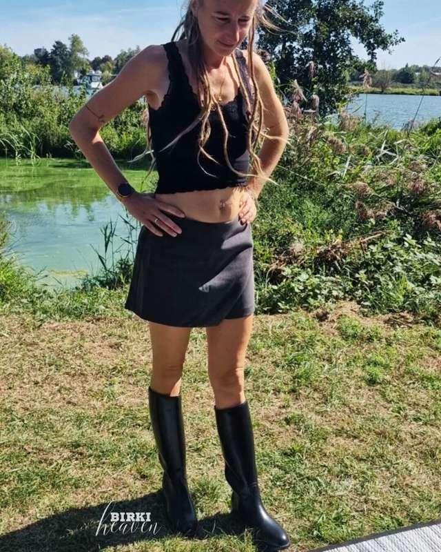 I unpacked my Aigle riding boots 🥰I think they fit perfectly..