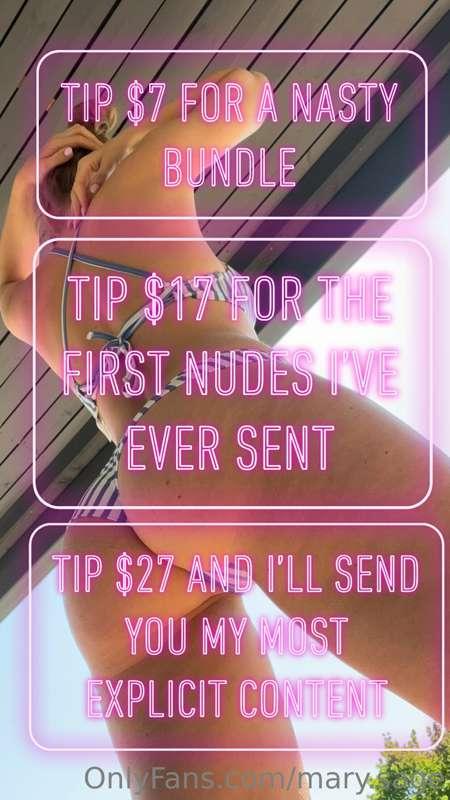 Tip to get it in your inbox ASAP👅😈