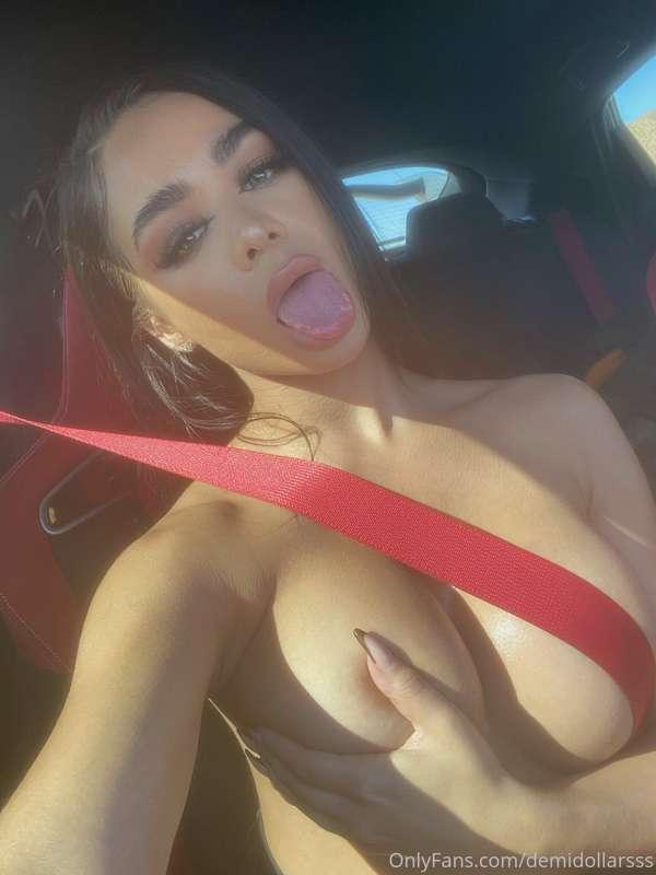 Riding passenger and the Driver couldn’t keep his eyes off m..