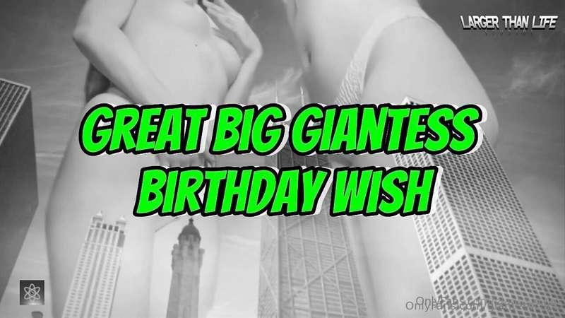 Coming tomorrow to LTL Giantess Onlyfans - "Great Big Giante..