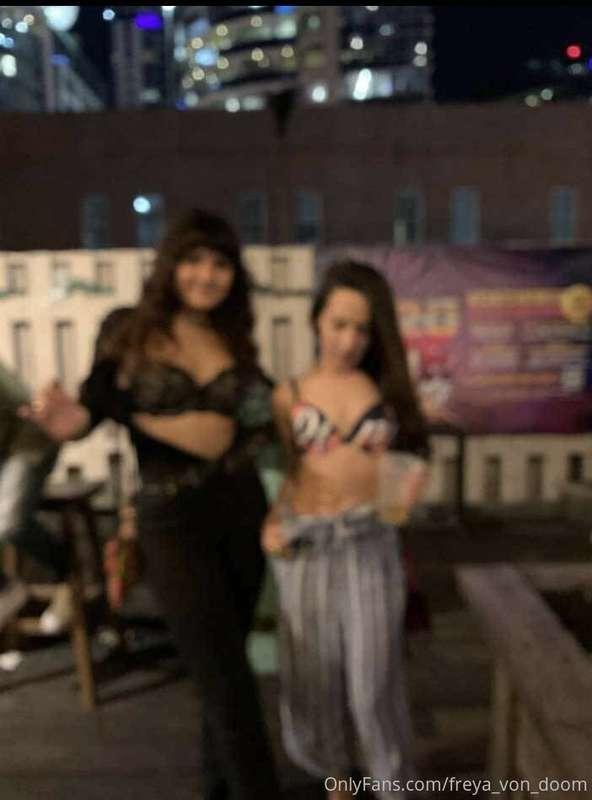 Stripping at a rooftop party DT because why tf not give the ..