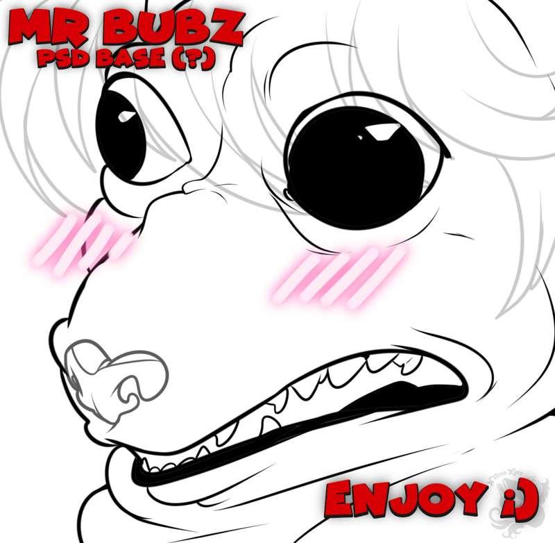 👹MrBubz Lineart👹PSD mini Base
