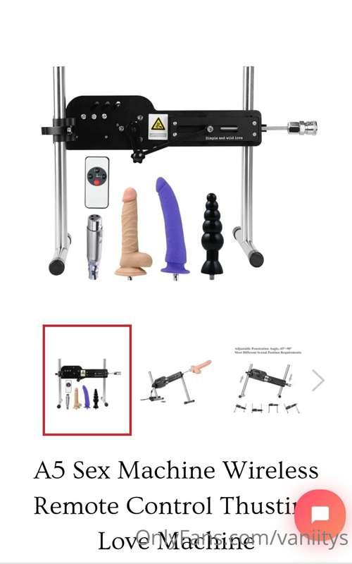 I'd cry for a sex machine like this..🥵💦