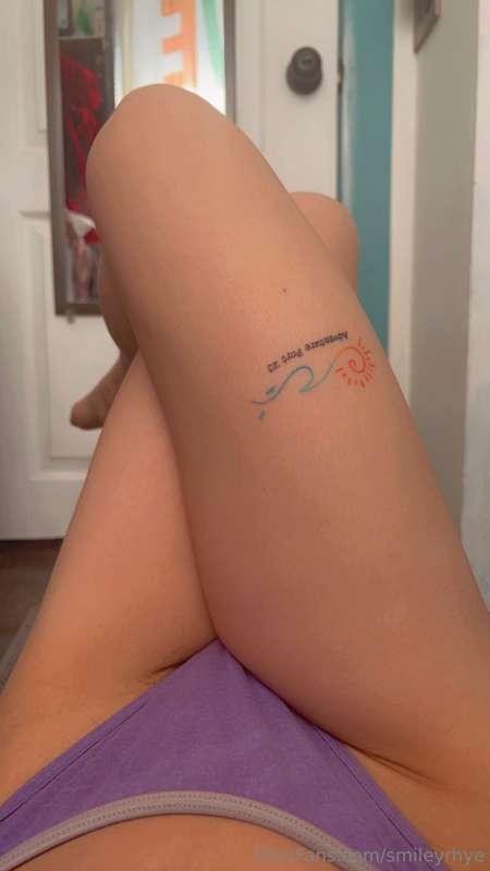 Ended up getting a new tattoo on vacation!🥰
What do we think..