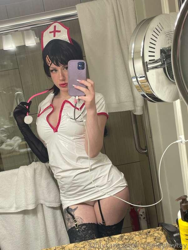 your personal nurse is on duty 😘
