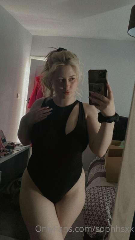 Trying on new clothes