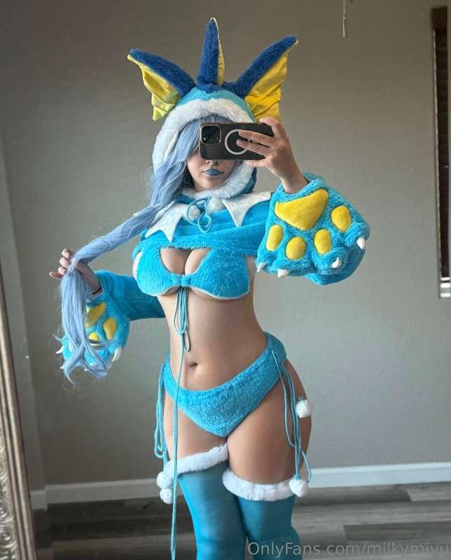 Wanna see how wet a water type really gets? 💦