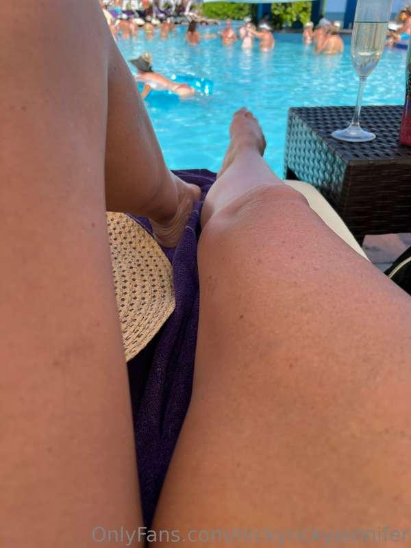 I can’t wait to upload the videos of our naughty vacation!  ..