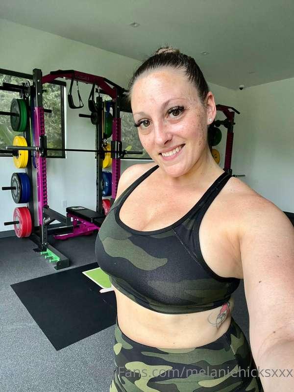 Another workout in the books!!! Now time to clean the gym!!!