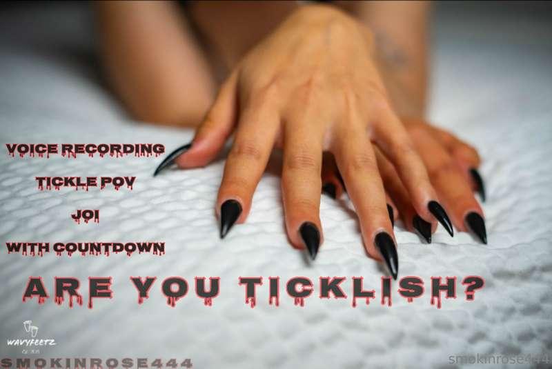 cumming tomorrow…my first audio clip