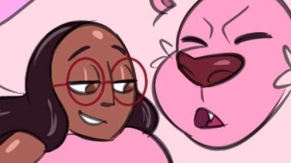 Connie and Lion