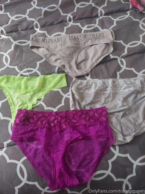 Fans! Don't forget tranny queen does sell her panties, linge..