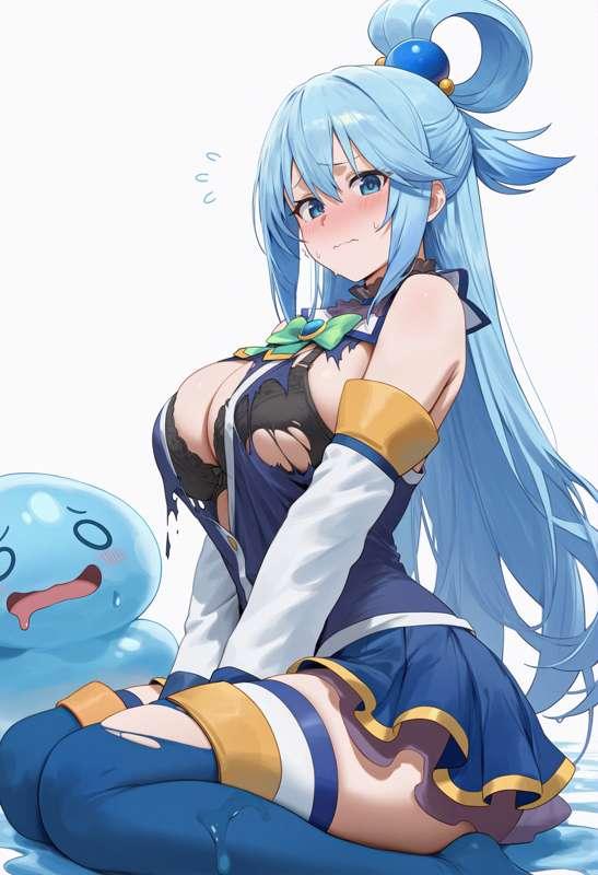 Aqua x Darkness R-18 soft/Hard 11P