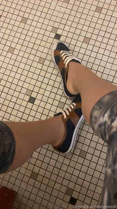 I couldn't believe how much these reeked after Zumba. Wanna ..