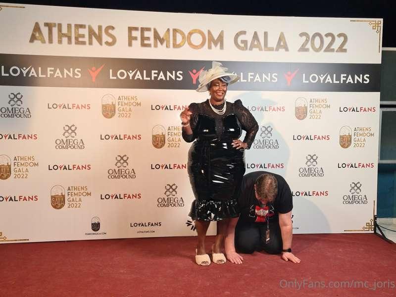Mistress @madam___caramel at the Athens Femdom Gala. Femdom ..
