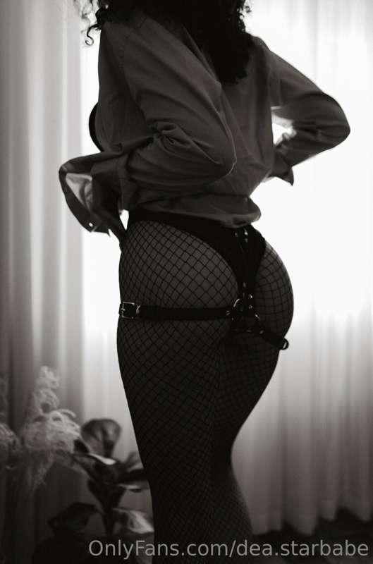 The belt buckle, the harness, the zipper.

The thrill of und..