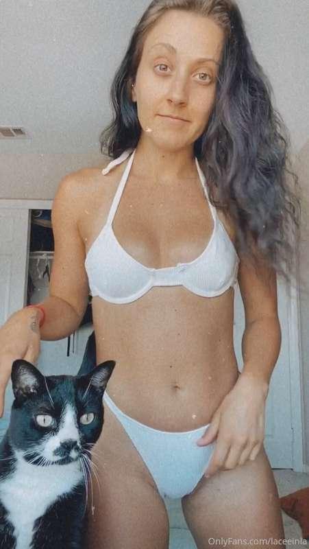 oops i meant all i do is buy bikinis, not dye my hair, and g..