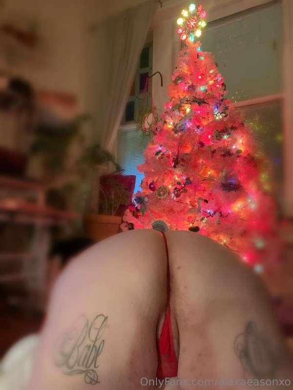 Getting fucked under the Christmas tree before taking it dow..