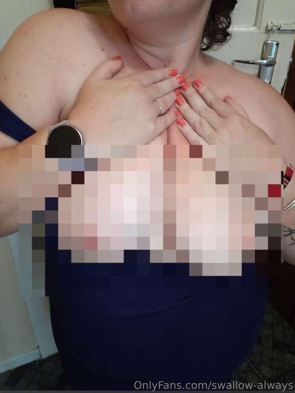 I just couldn't wait to get out of this dress... Wanna see, ..