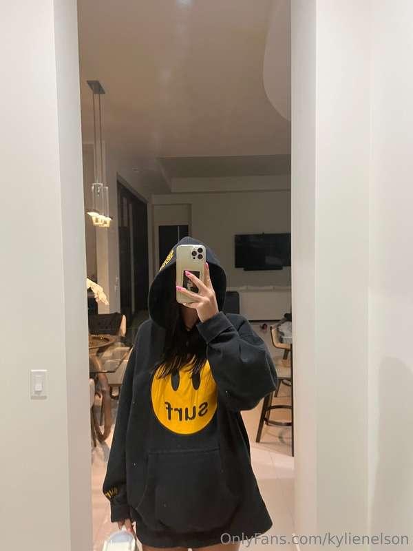 Guess what I’m not wearing under this? 😍