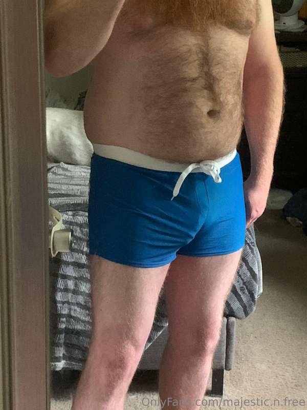 I made a splash the other day with my new swim shorts, but I..